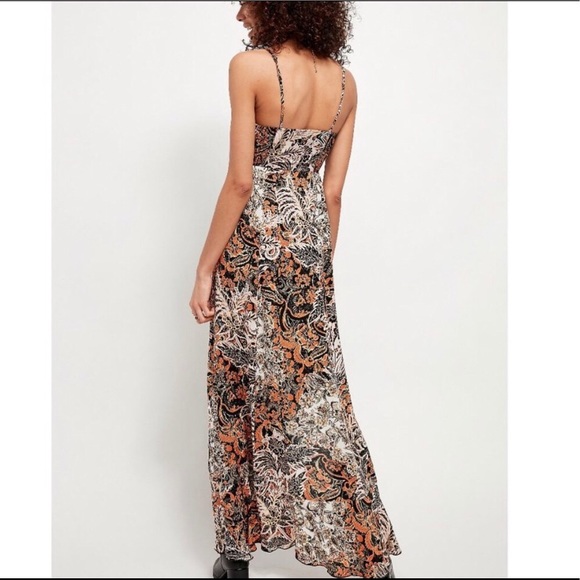 Free People Forever Yours Smocked Maxi Slip Dress - Picture 4 of 16
